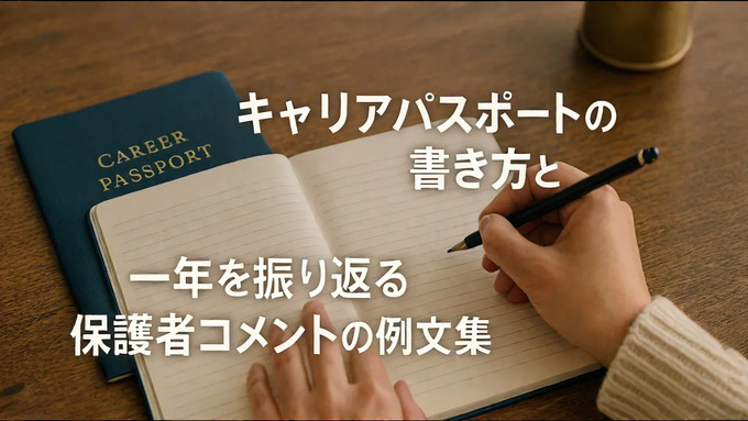 キャリアパスポートの書き方と保護者コメント例文