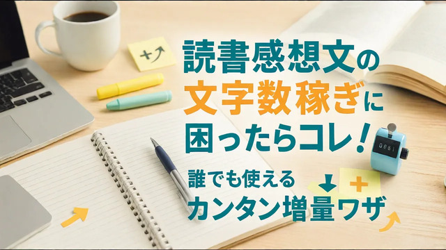 読書感想文の文字数稼ぎ