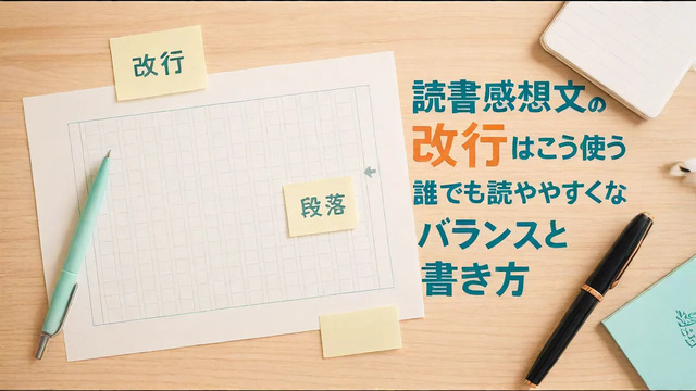 読書感想文の改行