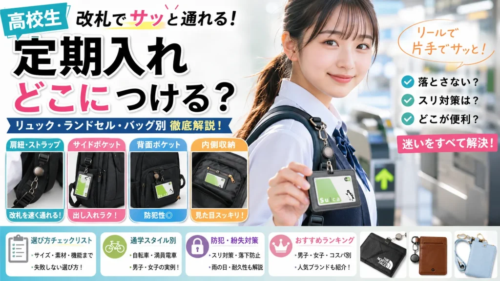定期入れの付け方